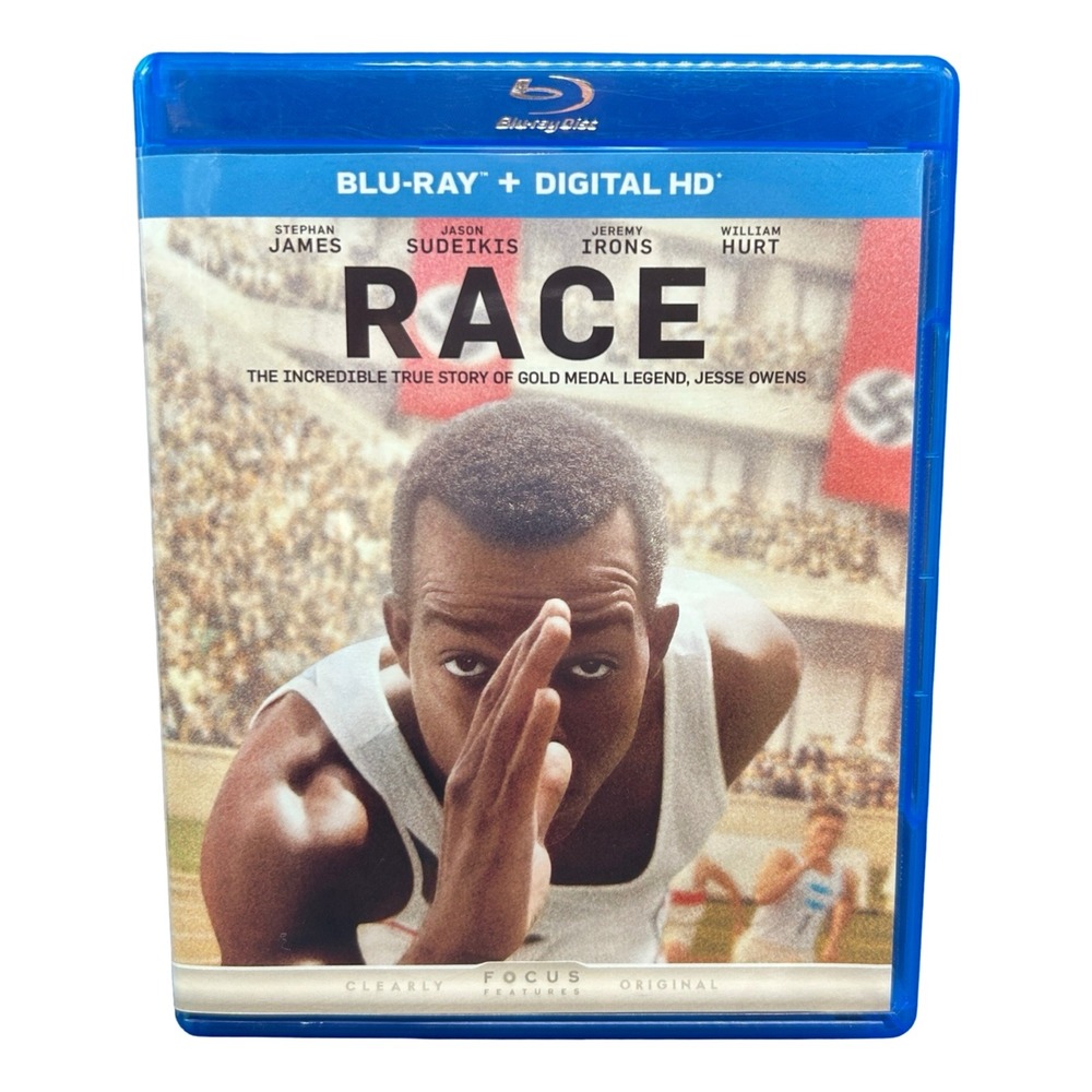 Race Blu-ray Jesse Owens Story Stephan James Jason Sudeikis 2016 Movie